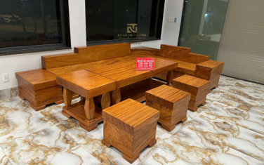 Hoàn Thành Thi Công &  Lắp Đặt Full Nội Thất Gỗ Nguyên Khối Biệt Thự - Tại Quận 12