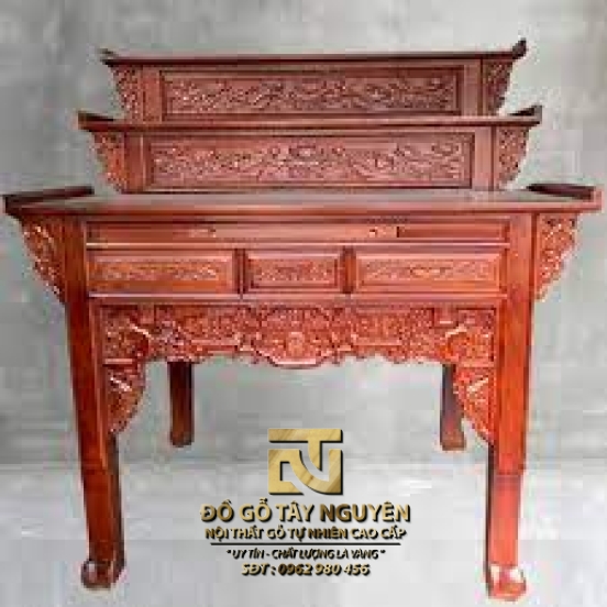 Tủ thờ gia tiên 3 tầng 06