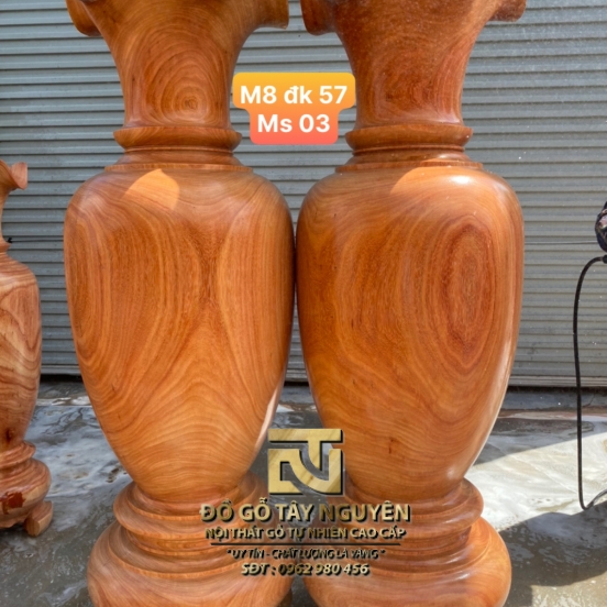 Mã Số 03 - Lục bình gỗ Hương đỏ Nam Phi 180x57