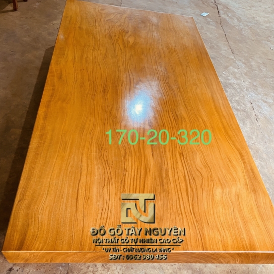 Sập 1 tấm gỗ Cẩm Hồng