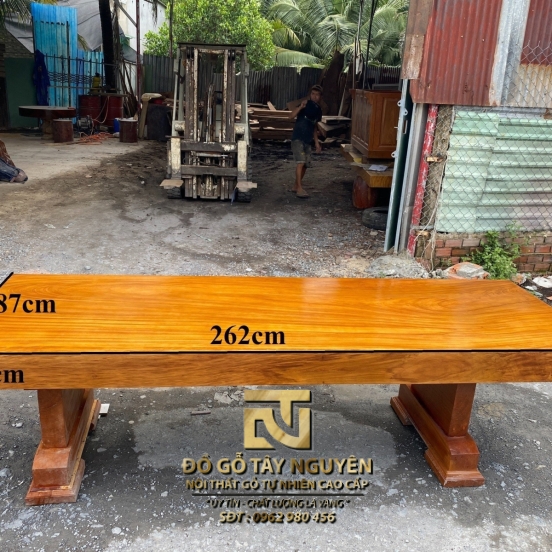Mặt bàn dài 87*14,5*262