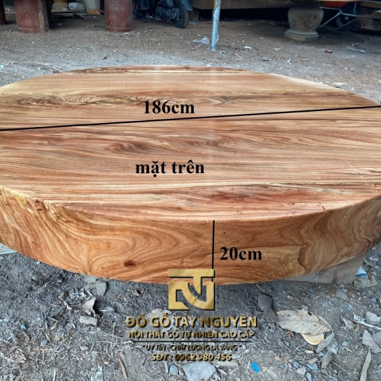 Bàn tròn 186*20